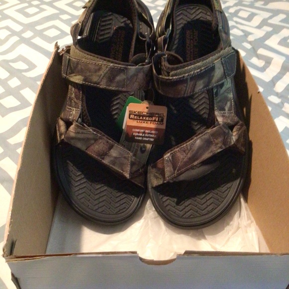 NWT Men’s Skechers “Sargo Namor” Camouflage Sandals - Size 12 main image 5